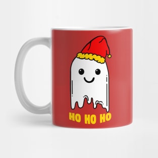 Cute Boo Ghost Ho Ho Ho Mug